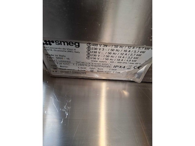 Smeg - vaatwasser - afbeelding 3 van  3