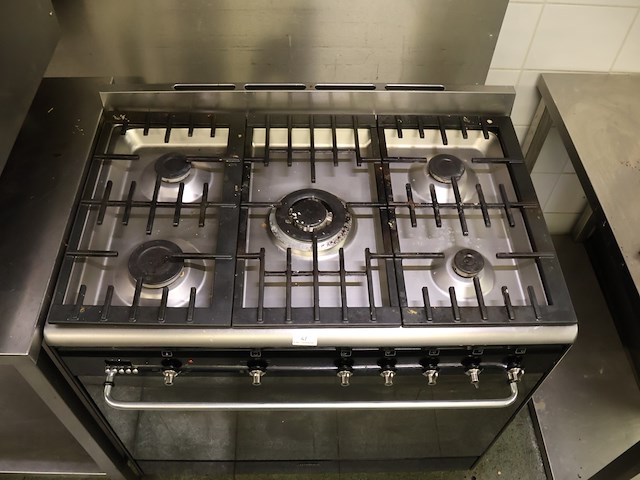 Smeg 5pits gasfornuis - afbeelding 4 van  9