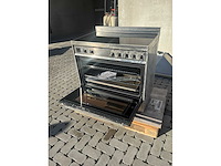 Smeg ce9cmx elektrisch fornuis met dampkap - afbeelding 1 van  6