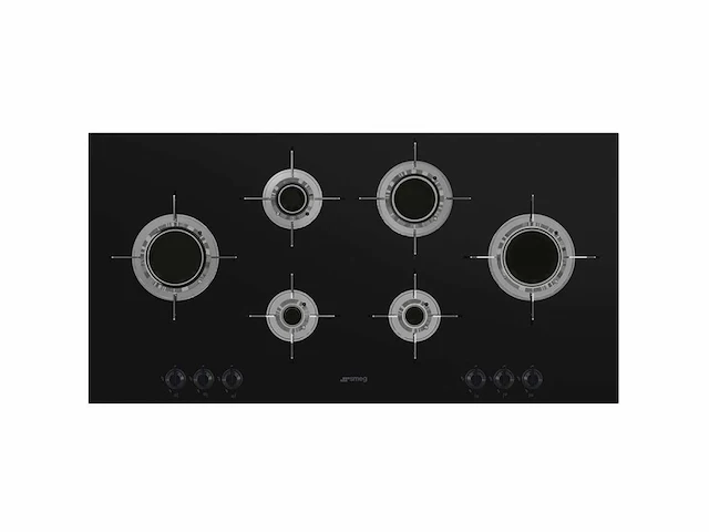 Smeg dolce pvl6106cn gaskookplaat - afbeelding 1 van  3