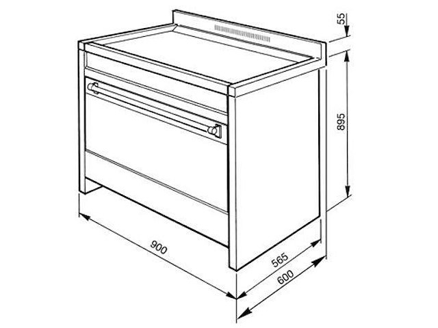 Smeg fornuis cs19-6 - afbeelding 2 van  7