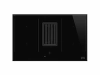 Smeg hobd482d universale inductie kookplaat met geïntegreerde afzuiging
