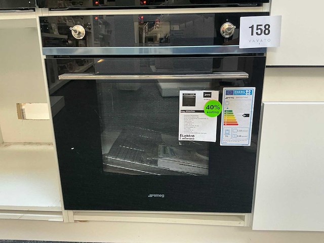Smeg sf6101tvn1 inbouw oven - afbeelding 1 van  2