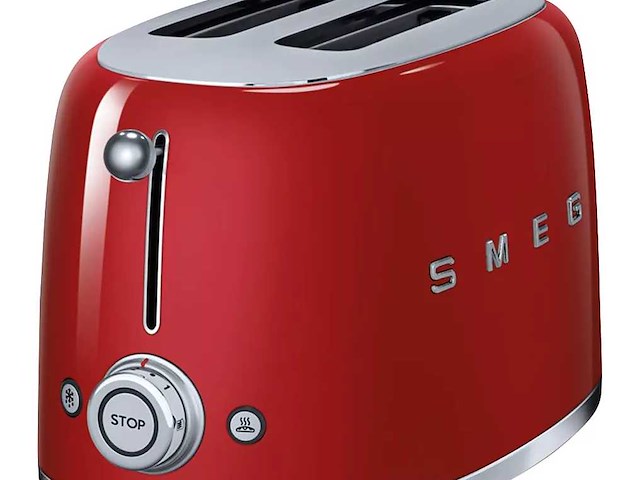 Smeg toaster tsf01rdeu rood - afbeelding 1 van  6