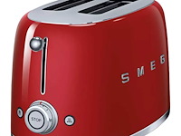 Smeg toaster tsf01rdeu rood