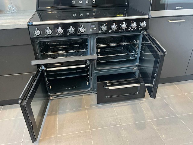 Smeg tr4110ibl2 inductie fornuis - afbeelding 3 van  7