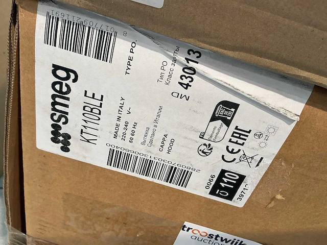 Smeg victoria kt110ble muurafzuigkap - afbeelding 4 van  6