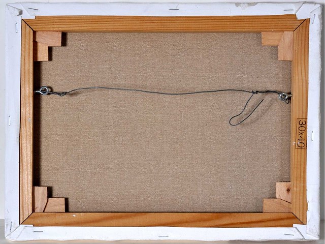 Smeyers - gemengde techniek op doek - 30x40 cm - 2013 - afbeelding 4 van  7