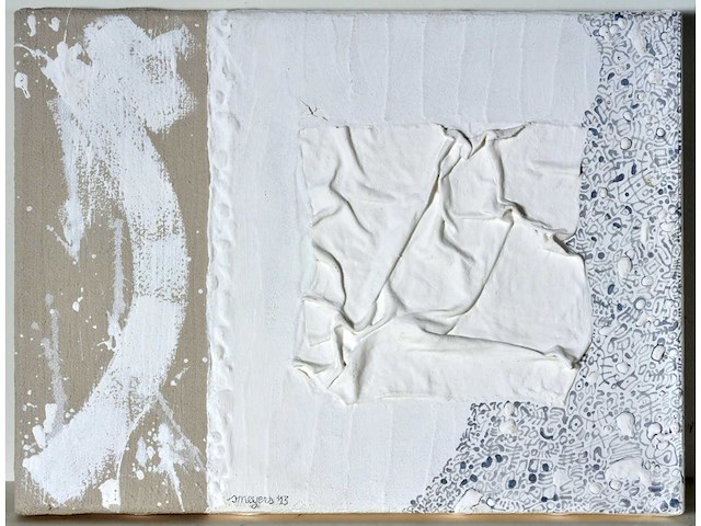 Smeyers - gemengde techniek op doek - 30x40 cm - 2013 - afbeelding 2 van  7