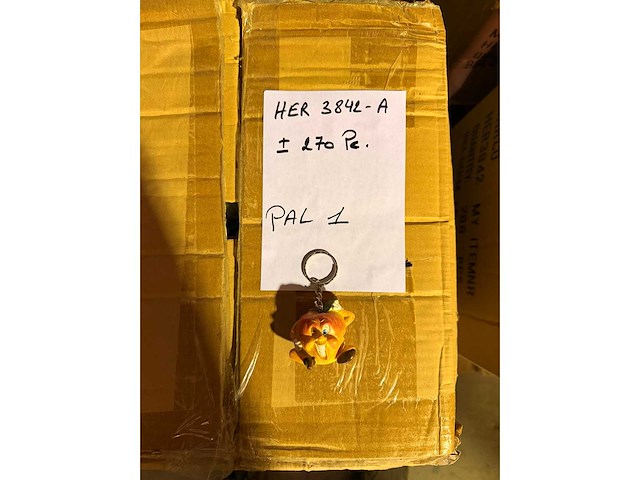 Smiley fruits sleutelhanger appel km - - kerst- en seizoensartikelen (270x) - afbeelding 2 van  2
