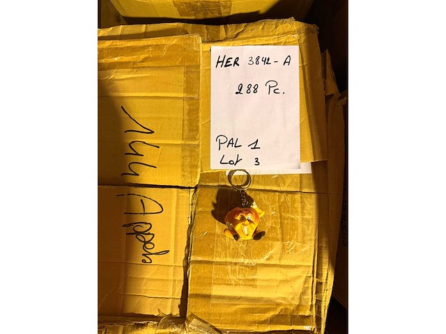 Smiley fruits sleutelhanger appel km - kerst- en seizoensartikelen (288x) - afbeelding 2 van  2