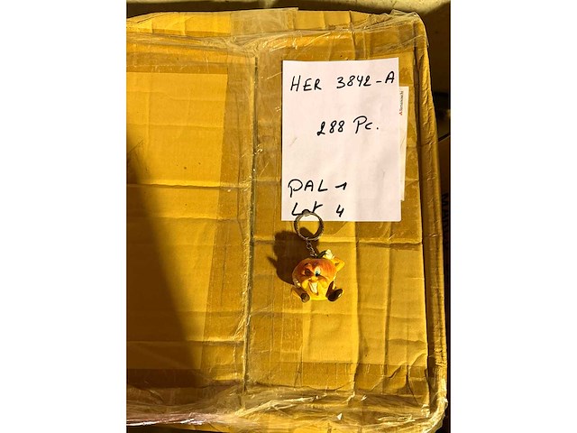 Smiley fruits sleutelhanger appel km - kerst- & seizoensartikelen (288x) - afbeelding 2 van  2