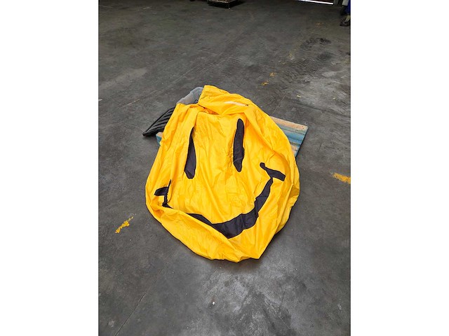 Smiley inflatable decoratie (2x) - afbeelding 2 van  5
