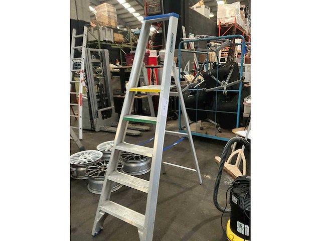 Smits alu trapladder - afbeelding 2 van  3