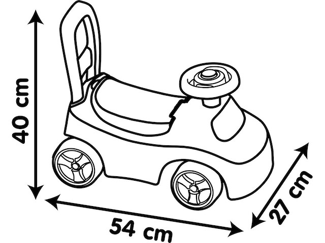 Smoby loopwagen - afbeelding 3 van  4