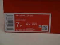 Sneaker nike dunk low retro white black (gs) maat 40 nieuw in doos (2) - afbeelding 10 van  10