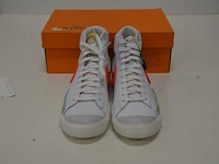 Sneakers nike blazer mid infinite white kumquat maat 45 nieuw in doos (2)
