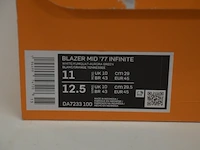 Sneakers nike blazer mid infinite white kumquat maat 45 nieuw in doos (2) - afbeelding 7 van  9