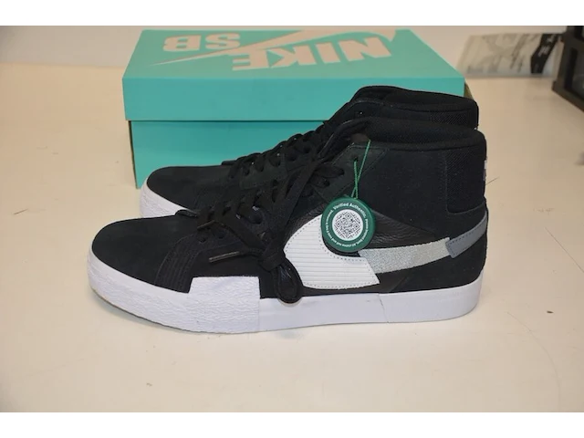 Sneakers nike blazer mid mosaic black grey maat 45,5 nieuw in doos (2) - afbeelding 5 van  10