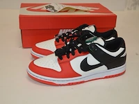 Sneakers nike dunk low emb nba 75th anniversary chicago maat 40,5 nieuw in doos (2) - afbeelding 5 van  10