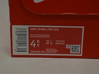 Sneakers nike dunk low georgetown (gs) maat 36,5 nieuw in doos (2) - afbeelding 10 van  10