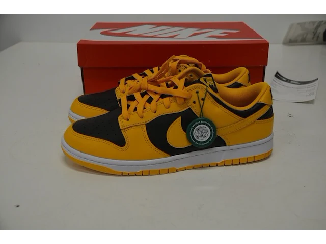 Sneakers nike dunk low goldenrod (2021) maat 44 nieuw in doos (2) - afbeelding 3 van  9
