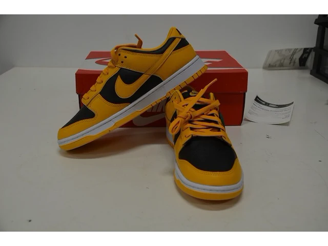 Sneakers nike dunk low goldenrod (2021) maat 44 nieuw in doos (2) - afbeelding 6 van  9