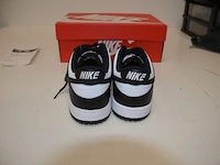 Sneakers nike dunk low retro white black (gs) maat 38 nieuw in doos (2) - afbeelding 6 van  10