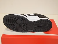 Sneakers nike dunk low retro white black (gs) maat 38 nieuw in doos (2) - afbeelding 9 van  10