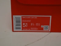 Sneakers nike dunk low retro white black (gs) maat 38 nieuw in doos (2) - afbeelding 10 van  10
