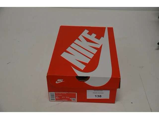 Sneakers nike dunk low retro white black (gs) maat 38,5 nieuw in doos (2) - afbeelding 3 van  10