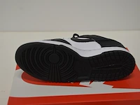 Sneakers nike dunk low retro white black (gs) maat 38,5 nieuw in doos (2) - afbeelding 9 van  10