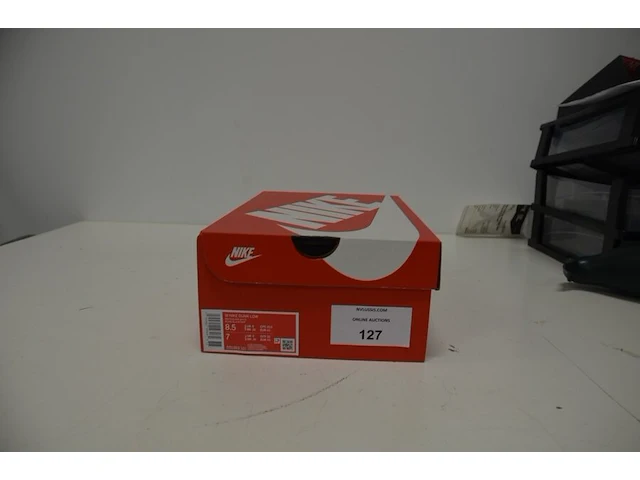 Sneakers nike dunk low white black (2021) maat 40 nieuw in doos (2) - afbeelding 3 van  10