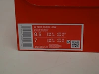 Sneakers nike dunk low white black (2021) maat 40 nieuw in doos (2) - afbeelding 10 van  10