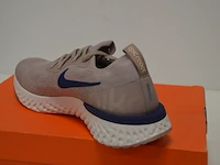 Sneakers nike epic react flyknit diffused taupe/blue void maat 46 nieuw in doos (2) - afbeelding 5 van  9