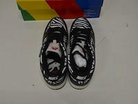 Sneakers nike sb dunk low og qs quartersnacks zebra maat 45 nieuw in doos (2) - afbeelding 7 van  10