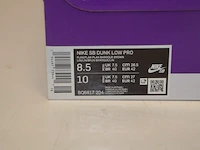 Sneakers nike sb dunk low wheat (2020) maat 42 nieuw in doos (2) - afbeelding 6 van  8