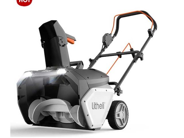 Sneeuwfrees – accu aangedreven – 20" / 51 cm – borstelloze motor – oranje - afbeelding 1 van  1