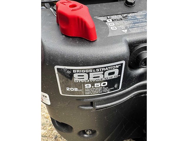 Sneeuwfrees benzine 208cc briggs&stratton - afbeelding 4 van  5