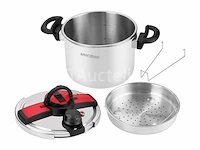 Snelkookpan 8l 22cm