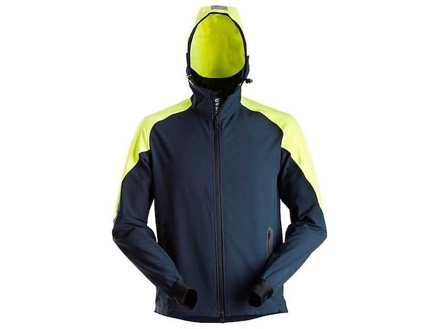 Snickers - 8025 - hoodie neon met rits maat l (3x) - afbeelding 1 van  1