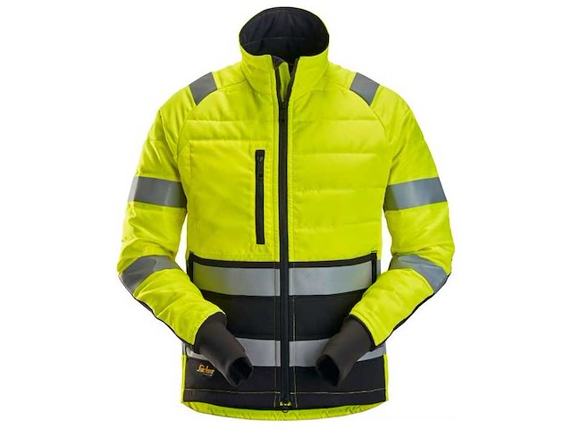 Snickers - 8133 - hi vis gevoerde jas maat s (3x) - afbeelding 1 van  1