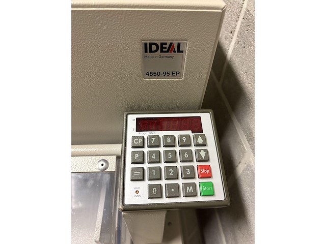 Snijmachine ideal 4850-98 ep, bouwjaar 2002 - afbeelding 12 van  13