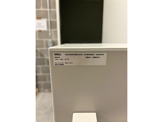 Snijmachine ideal 4850-98 ep, bouwjaar 2002 - afbeelding 13 van  13