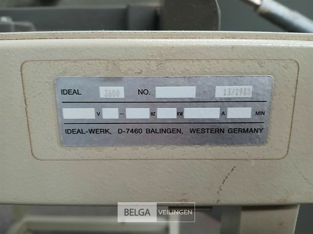 Snijmachine ideal - afbeelding 4 van  5