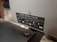 Snijmachine/ lamineermachine - afbeelding 6 van  6
