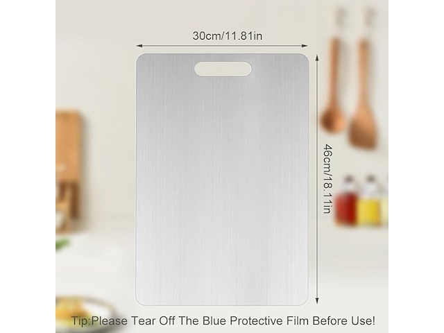 Snijplank van titanium - afbeelding 2 van  6