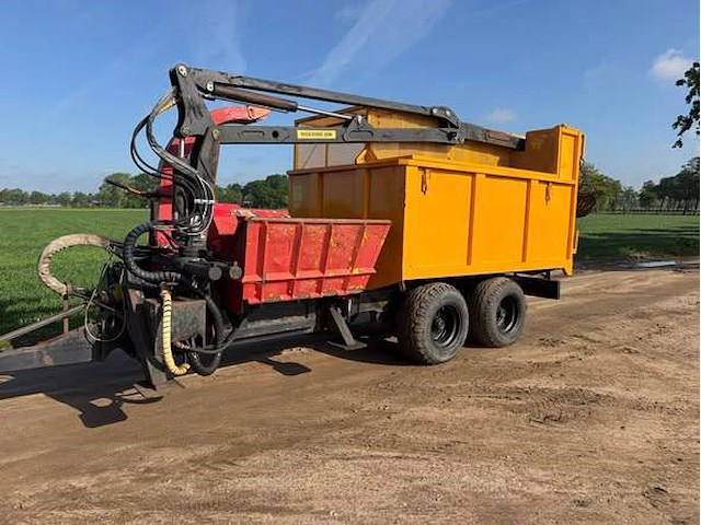 Snipperkar combi obm tp250ph 2004 met houtversnipperaar - afbeelding 1 van  1
