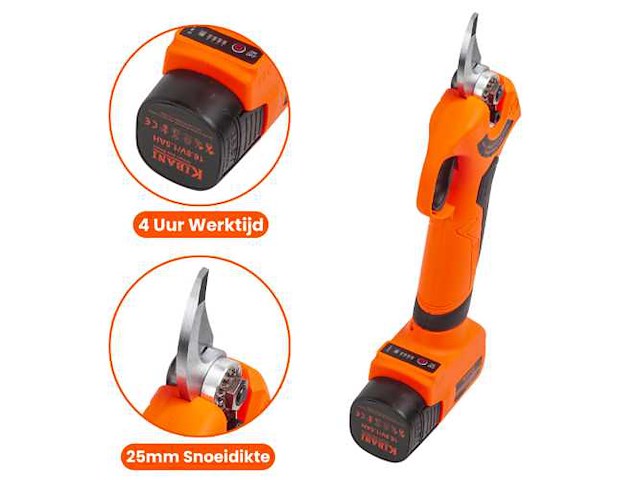 Snoeigereedschap kibani accu - afbeelding 6 van  7