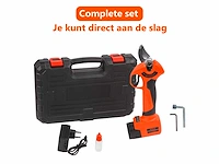 Snoeigereedschap kibani accu - afbeelding 3 van  7